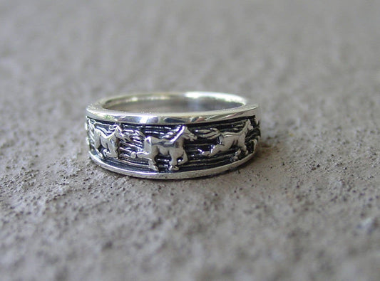 mustang horse ring