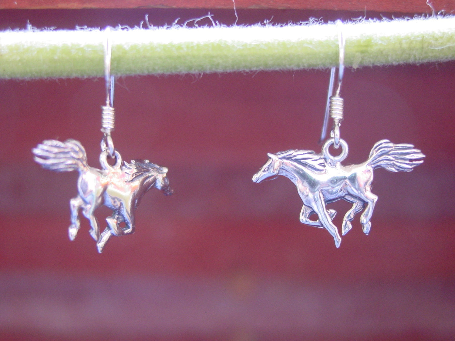 mustang horse sterling silver