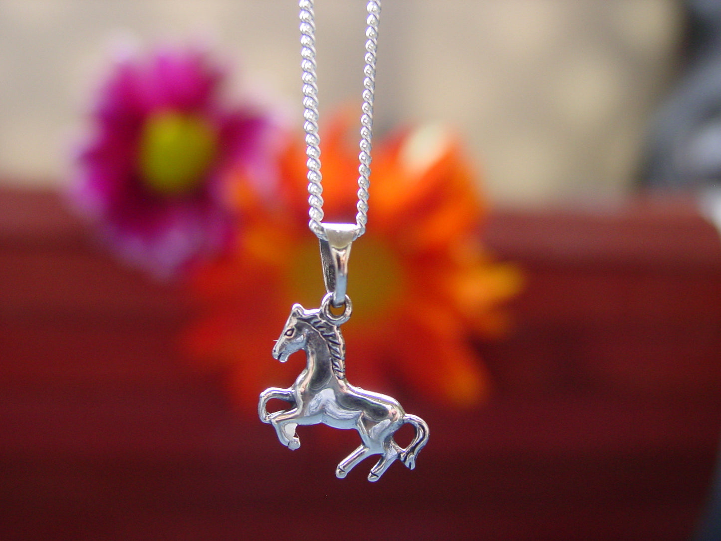 galloping horse silver