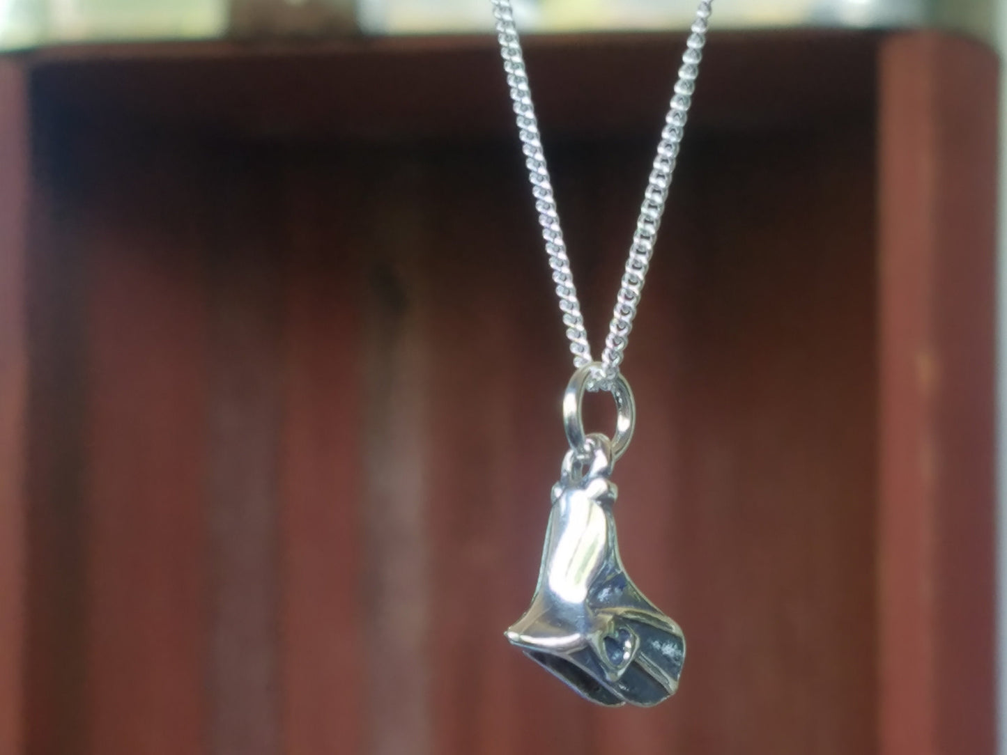 equestrian pendant necklace