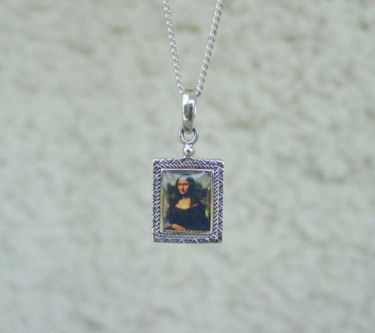 mona lisa enamel jewelry