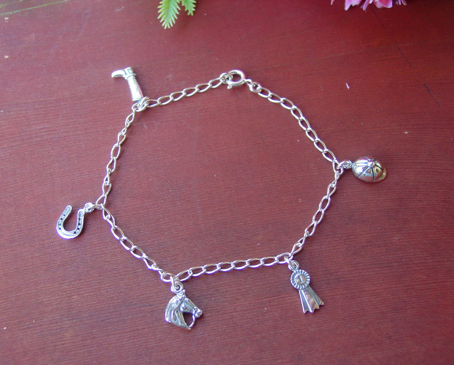 horse charms bracelet