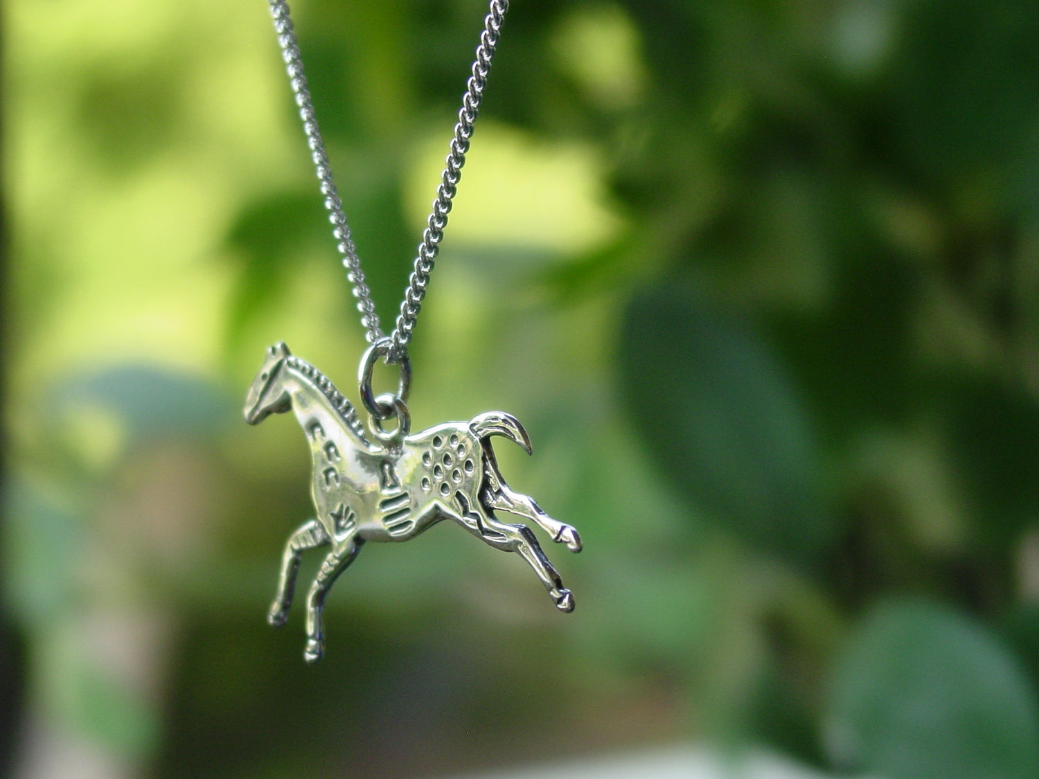Buy Sterling Silver Horse Necklace Online in India - Etsy
