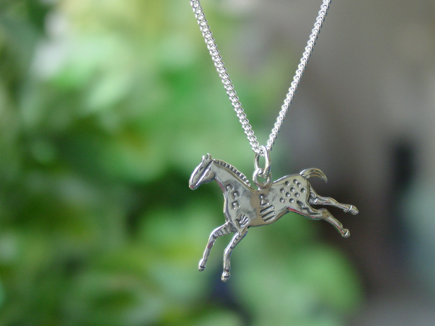 appaloosa horse pendant