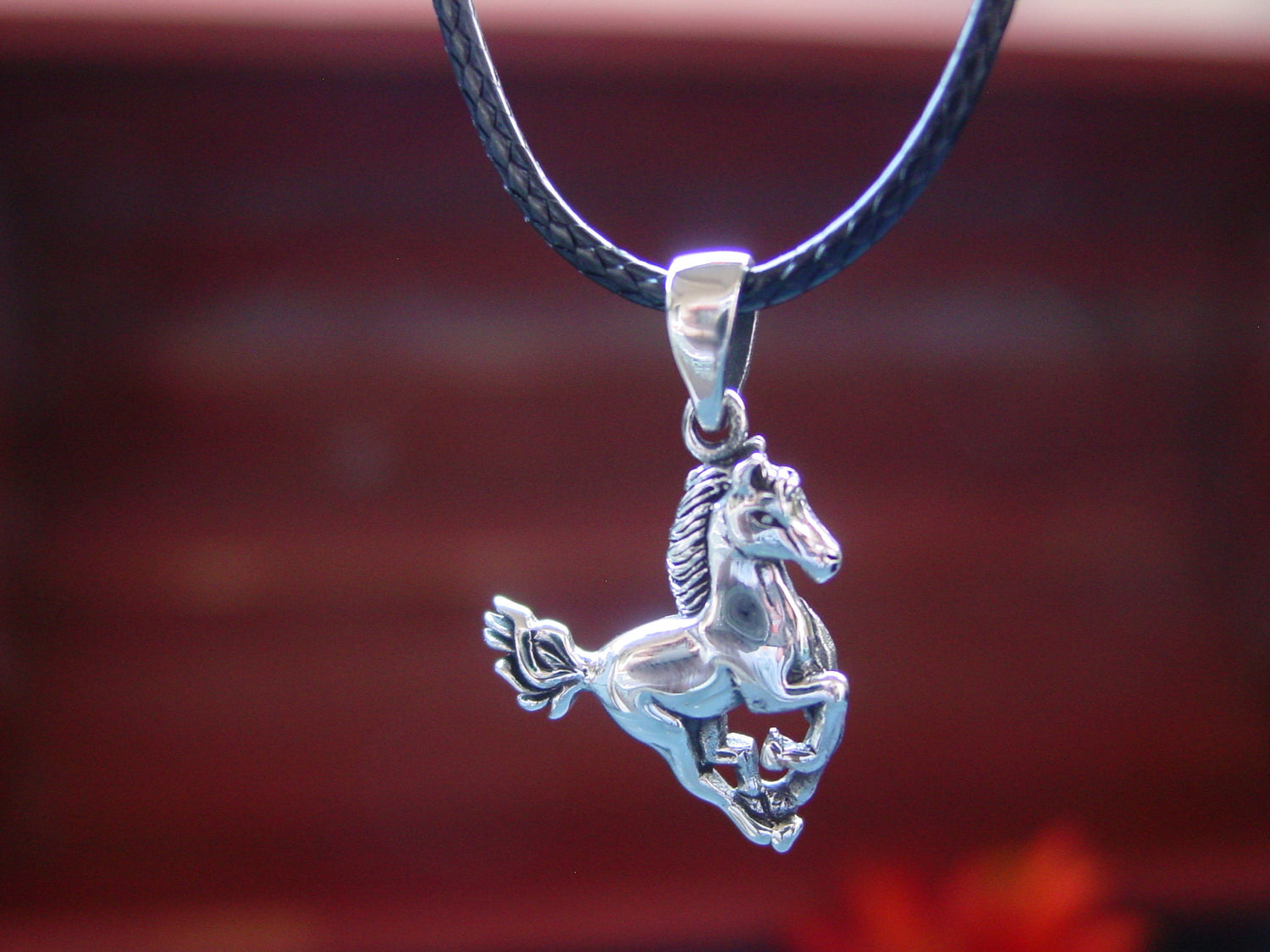 equestrian galloping silver