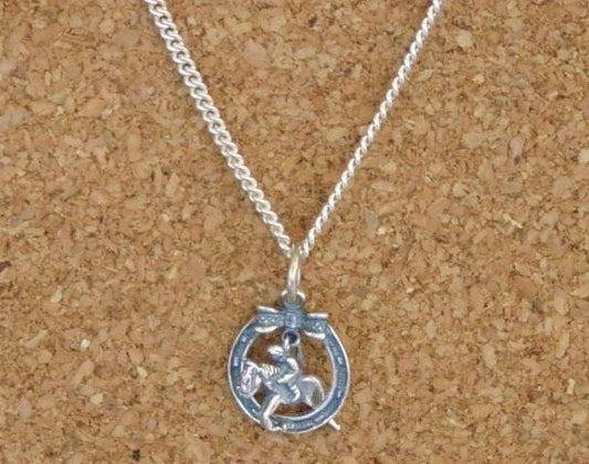 hunter jumper pendant