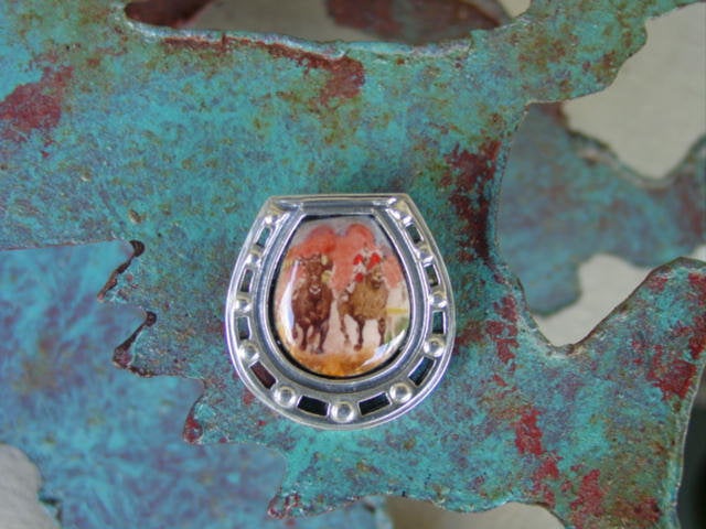 seabiscut racehorse pin