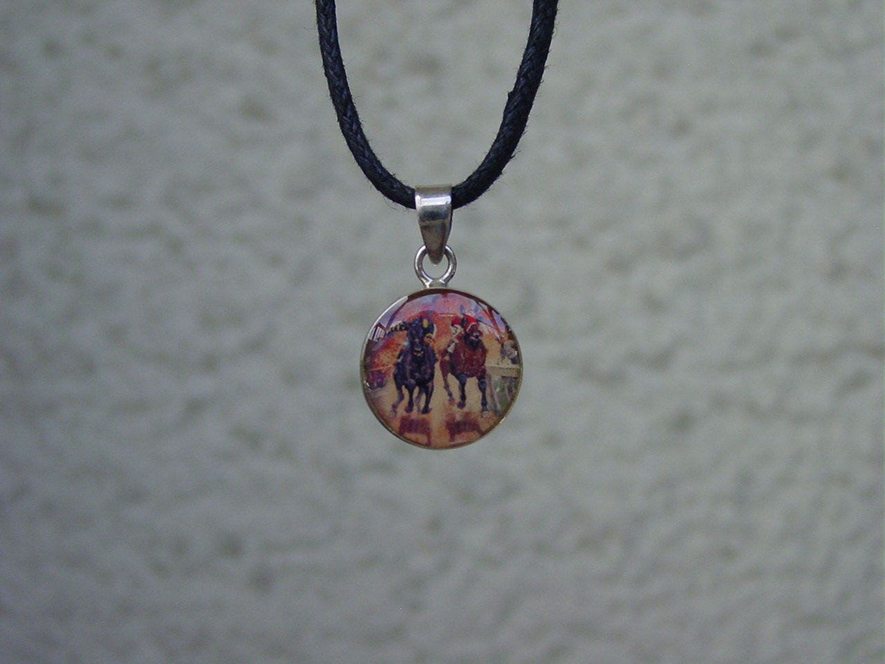 seabiscuit horse enamel jewelry