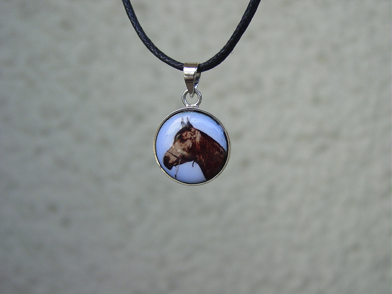 equestrian enamel ceramic jewelry