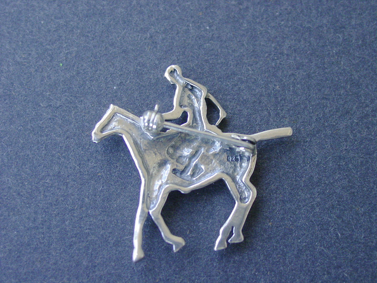 equestrian polo silver