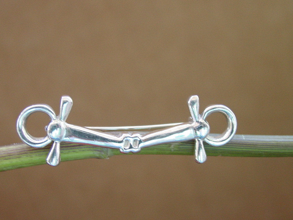 equestrian bit pin