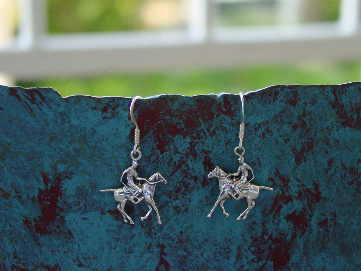 polo horse sterling silver