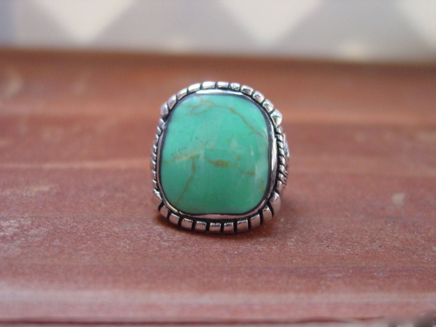men turquoise ring