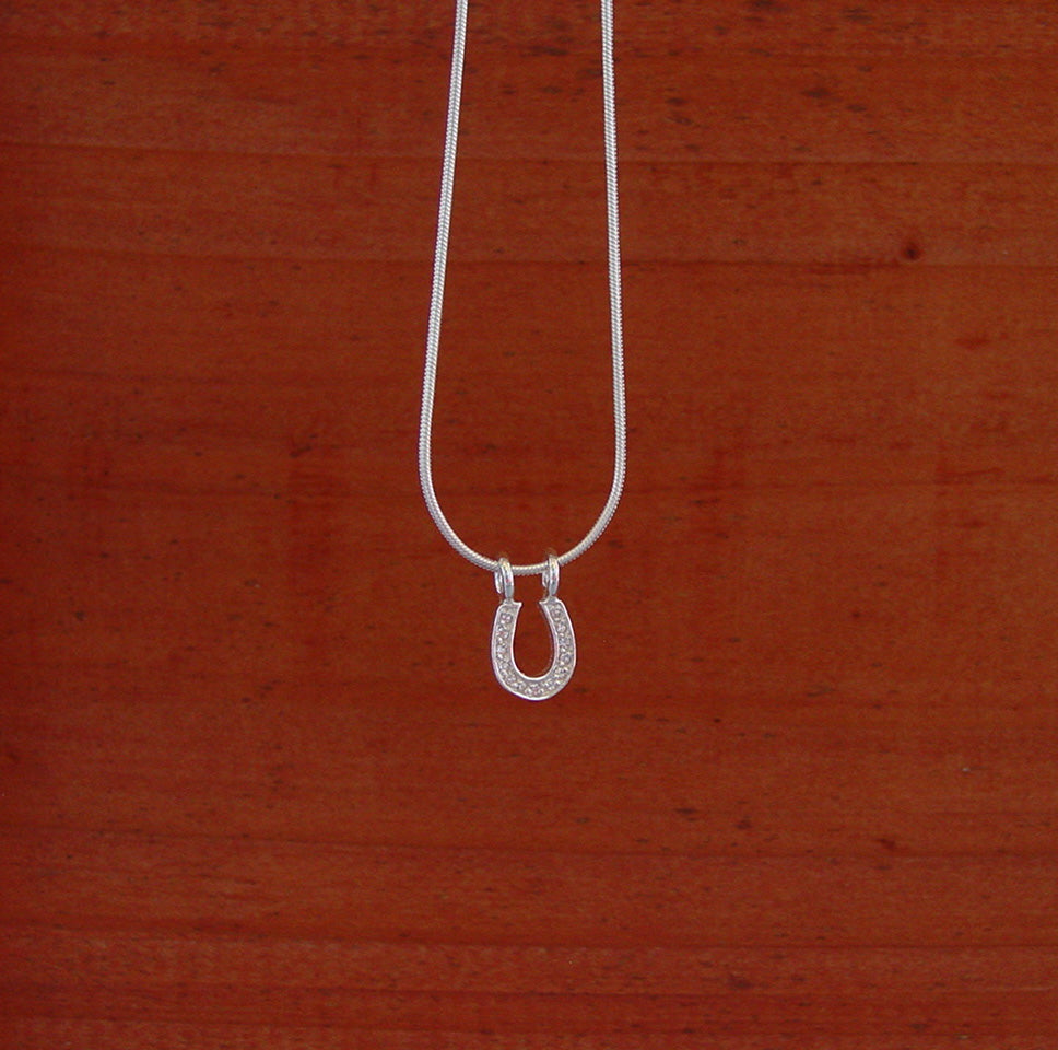 horse shoe pendant