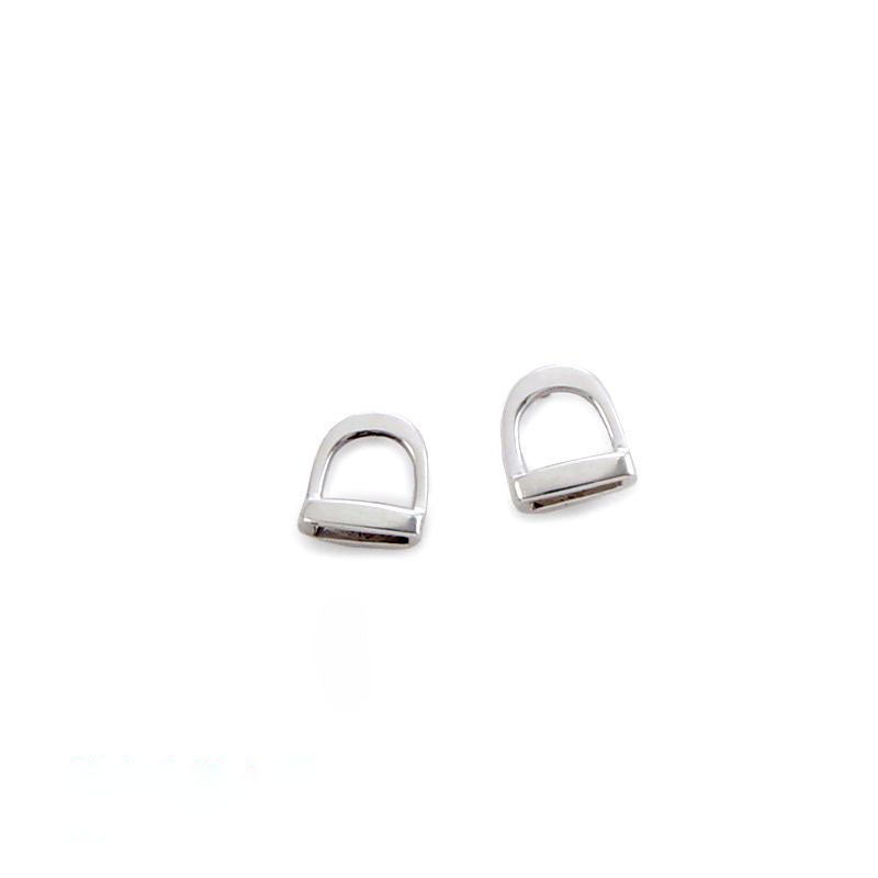 Stirrup Stud Earrings