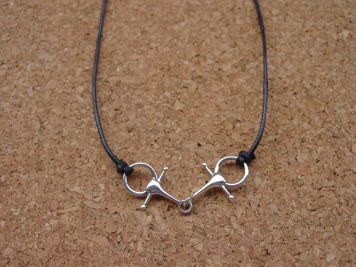 snaffle bit sterling silver