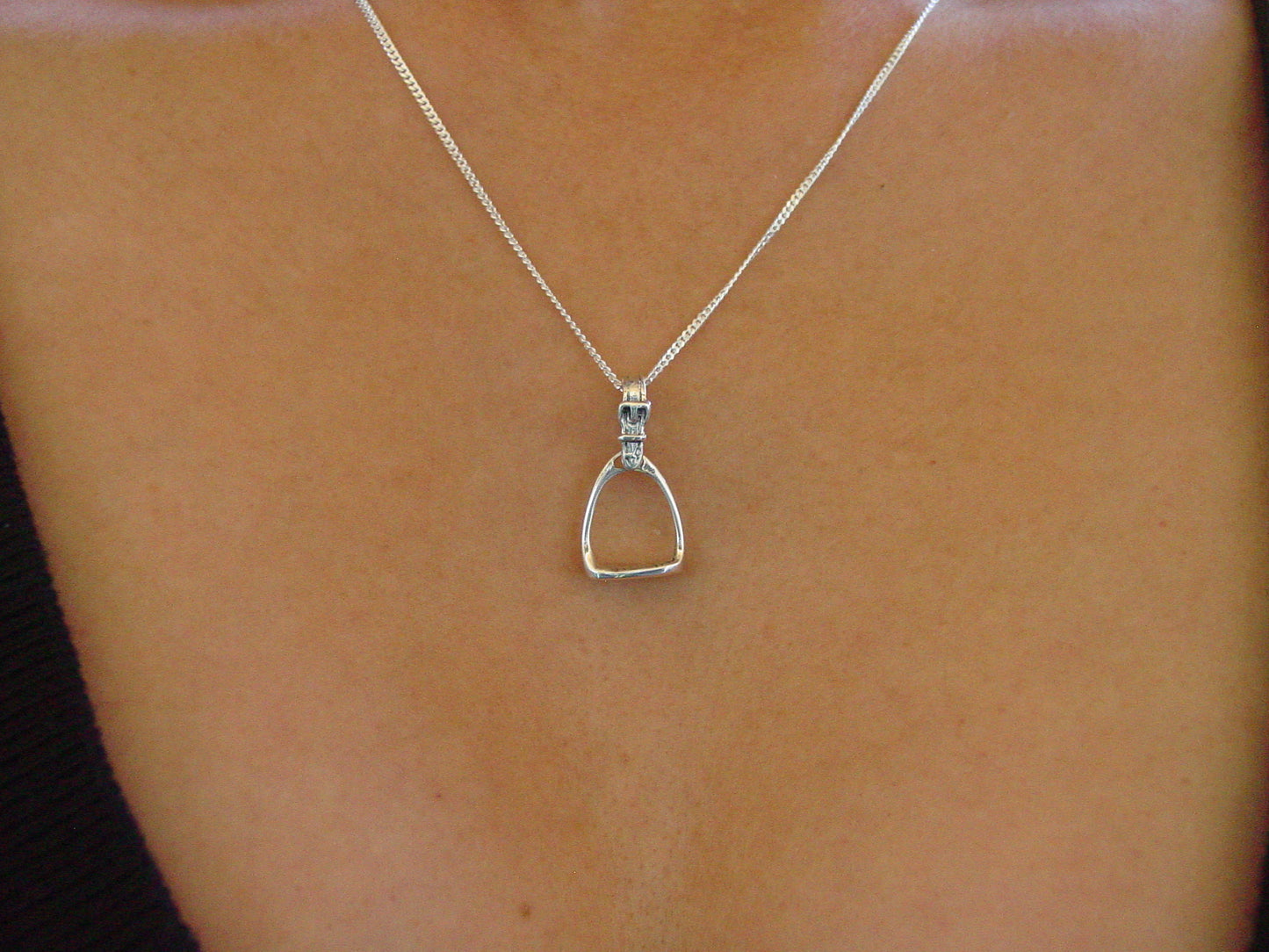 stirrup horse sterling silver jewelry